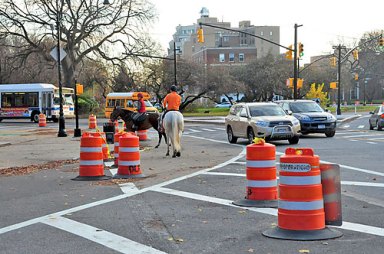 Park Circle looks better than ever — except for drivers!