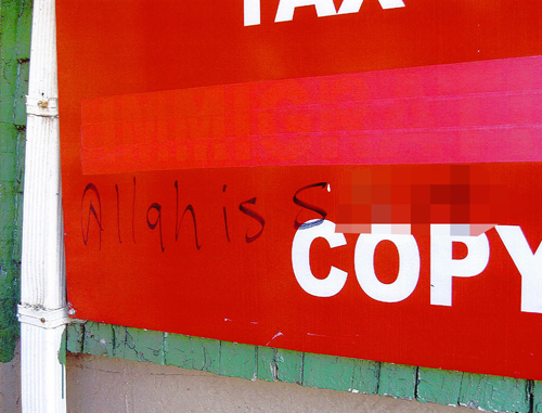 Hate comes to Kensington: Anti-Muslim graffiti smeared on business