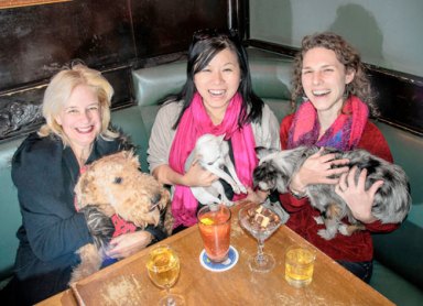 Romance unleashed: Women and their dogs get together for Valentine’s day