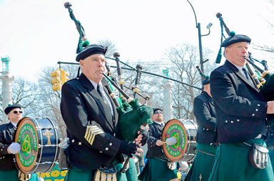 Slope hits the streets for Saint Patrick’s Day