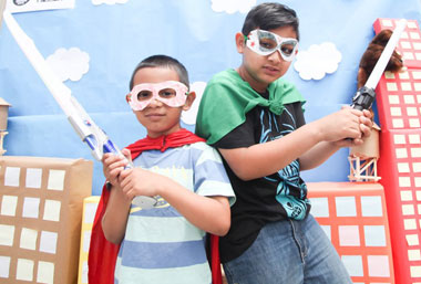 Bam! Pow! Library kicks off superhero-themed summer reading program