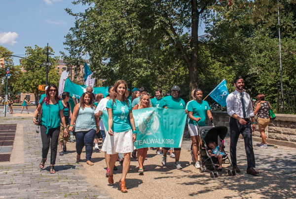 Teal good! Ovarian cancer group opens new Windsor Terrace HQ