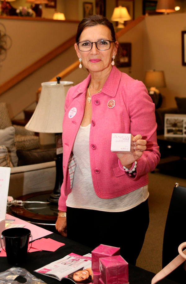 Standing against breast cancer — with couches and recliners