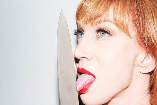 Sharp tongued: Kathy Griffin plans to cut loose on Brooklyn