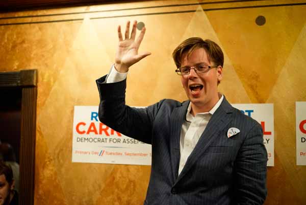 Carroll king! Young politico feels like a natural winner for Kensington Assembly seat