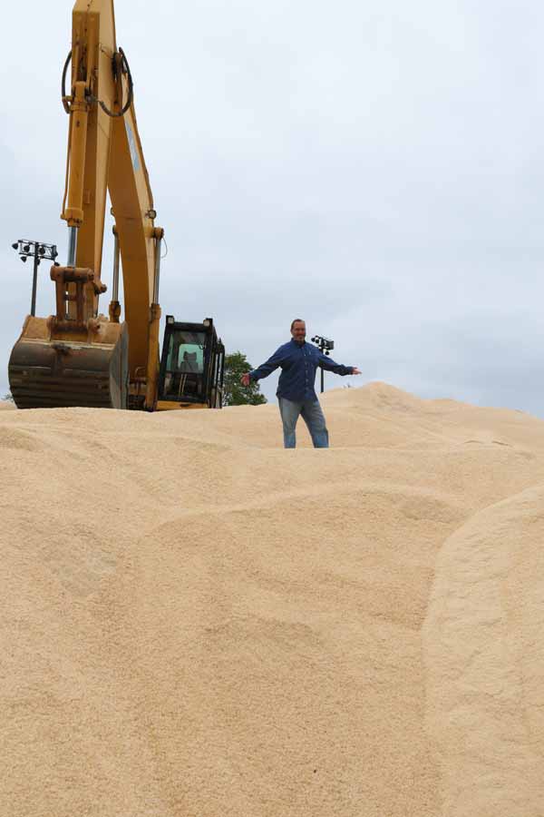 Open seasoning: Massive salt piles return to Red Hook