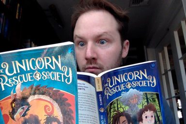 A ’corny story: Author launches ‘Unicorn Rescue Society’ book series
