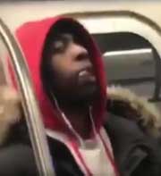 Man exposes himself on train in Prospect Heights