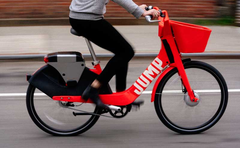 ‘Jump’ start: Uber buys local dockless electric-bike maker as city considers bringing its cycles to streets