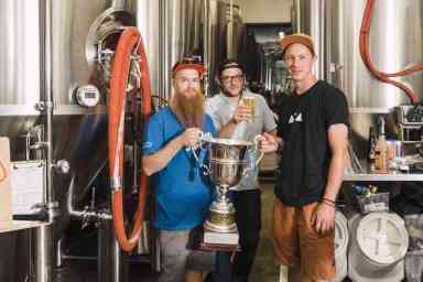Threes the charm! Gowanus brewery wins state’s top beer prize
