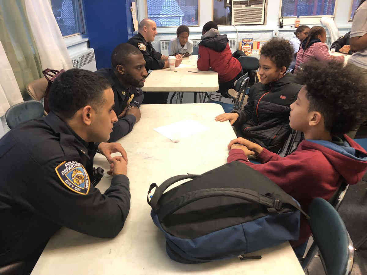 Leading by example: Canarsie cops mentoring kids in new after-school program
