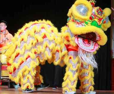 On their feet: Gravesend students dance into Chinese New Year