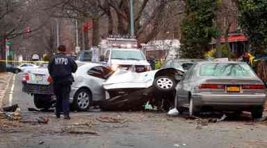 Teenager dies in East Flatbush car crash that leaves two others injured: NYPD
