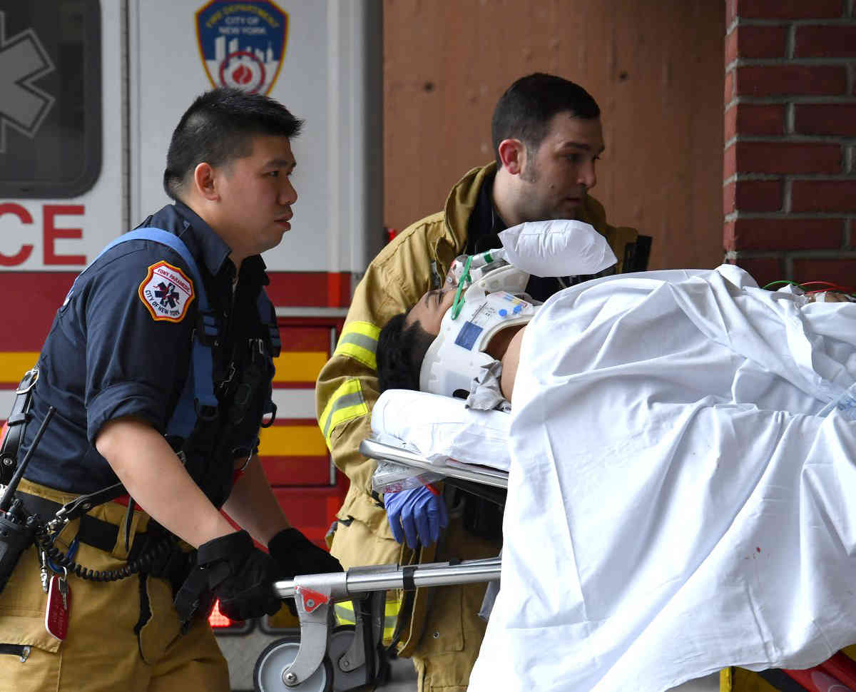 Sheer coincidence: Park Slope construction workers suffer injuries amid two separate incidents about an hour apart