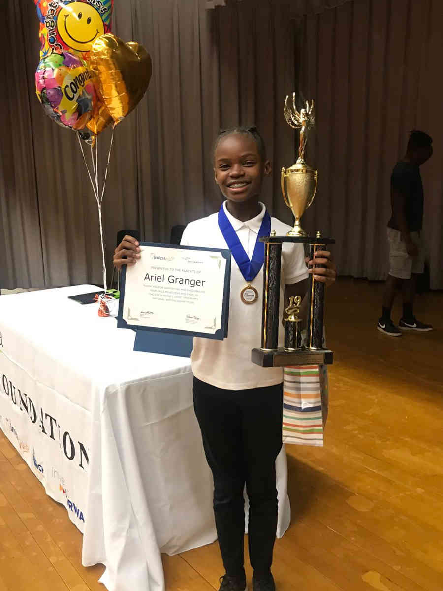 Crown Heights student takes home first place in national essay competition!
