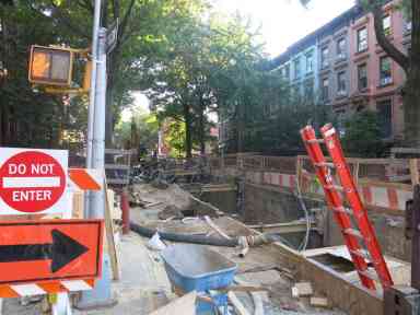 Massive construction project is causing flooding in Park Slope brownstones
