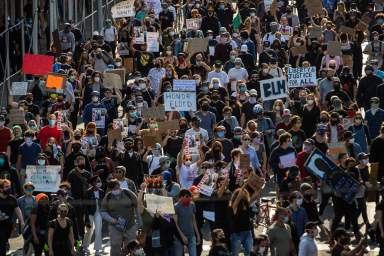 Black Lives Matter protest Bed-Stuy