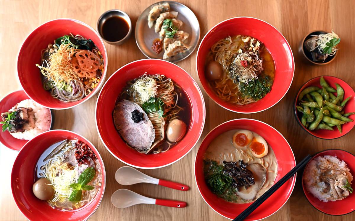 tsuta ramen bowls