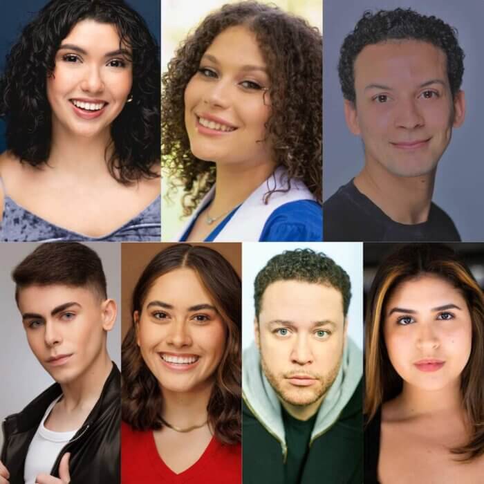 The all-Latinx cast of Bomba and the Coqui.
