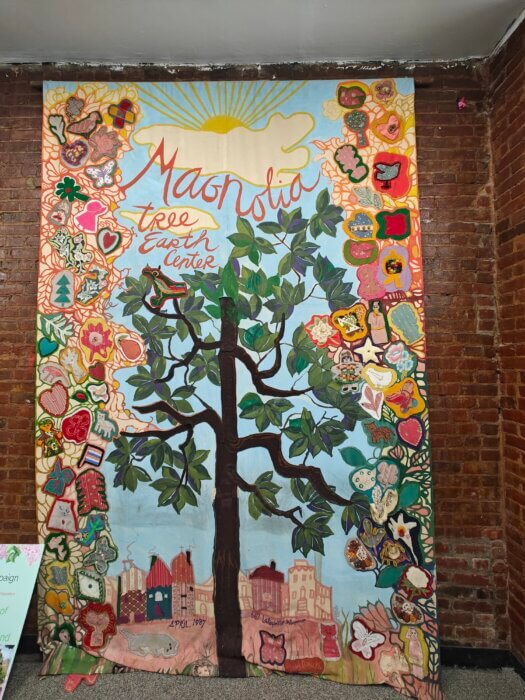 Magnolia Tree Earth Center art
