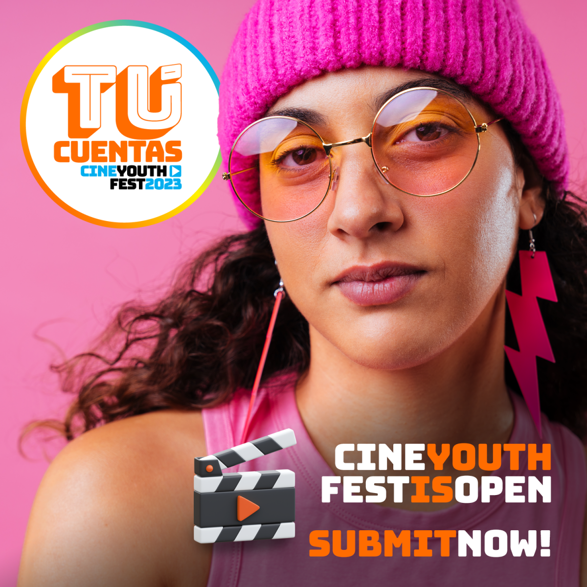 tu cuentas cine youth fest poster