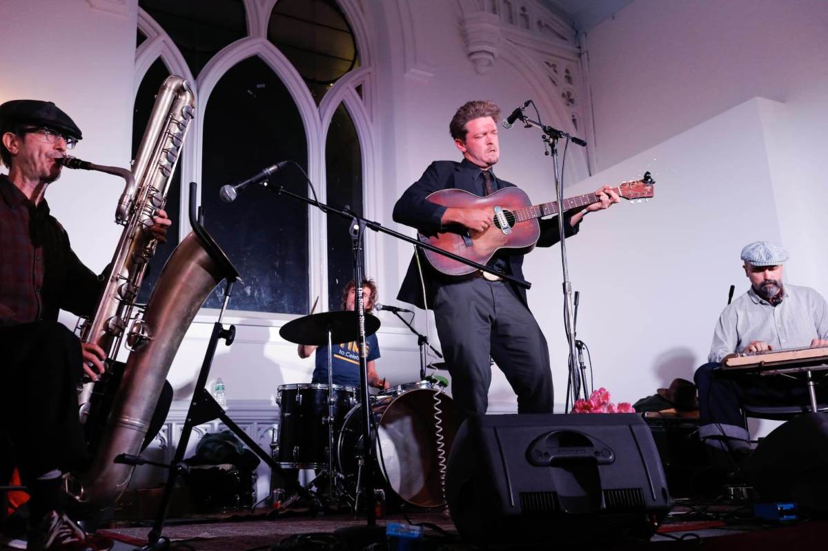 Brooklyn folk festival at St. Ann’s Church