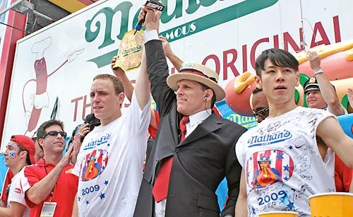 Joey Chestnut and Takeru Kobayashi to face-off in Netflix special.