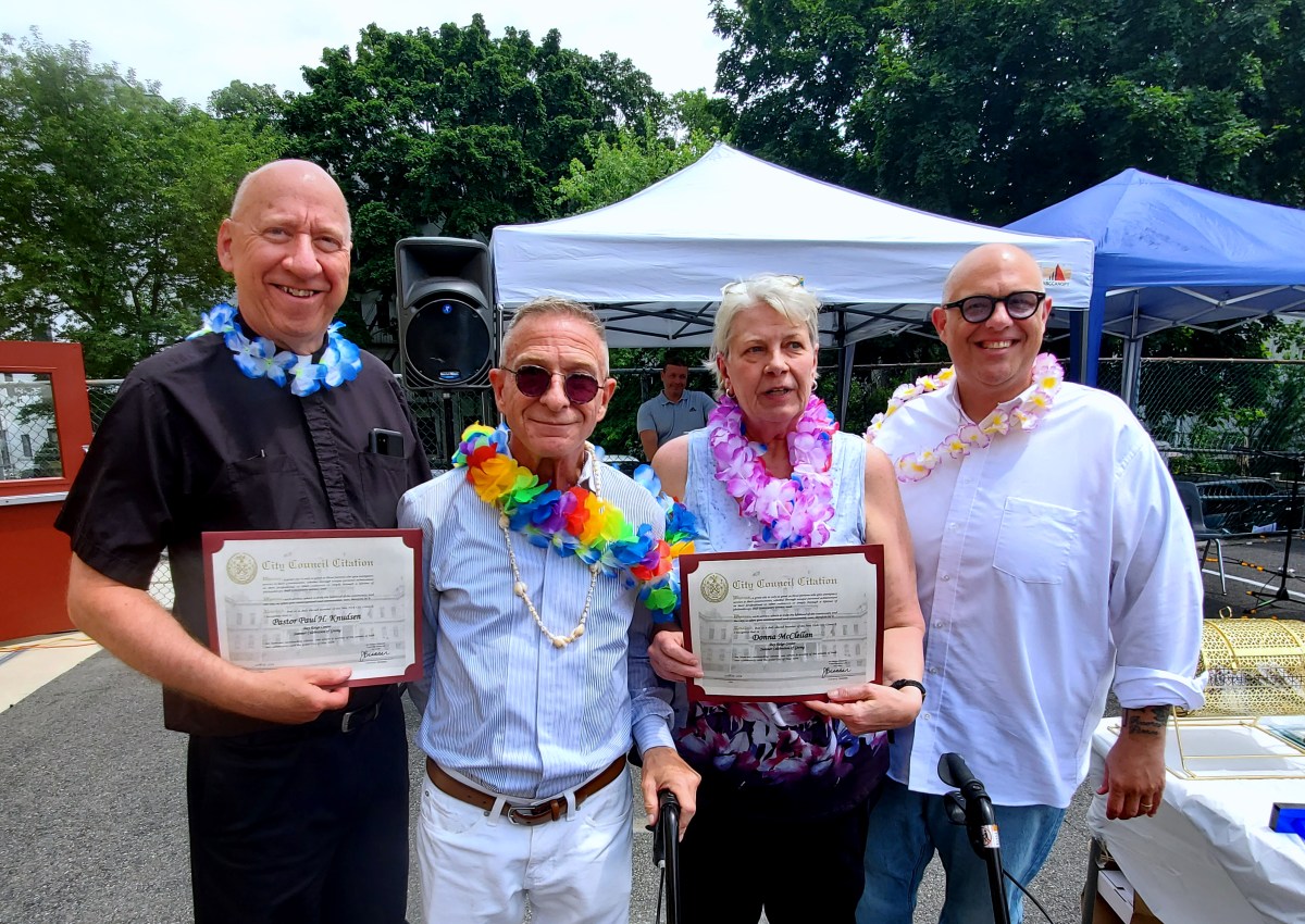 Bay Ridge Cares says thank you with a luau-themed awards ceremony.
